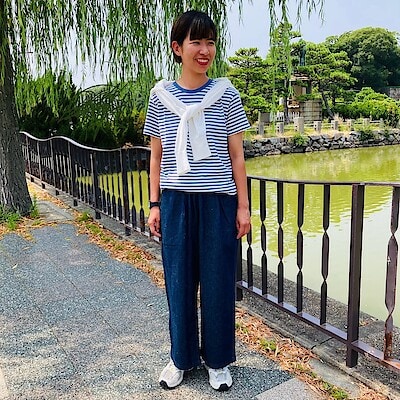 新品／無印良品き大きいサイズXL／婦人　コットンリネンデニムイージーワイドパンツ 婦人 コットン リネン デニムイージーワイドパンツ | 無印良品